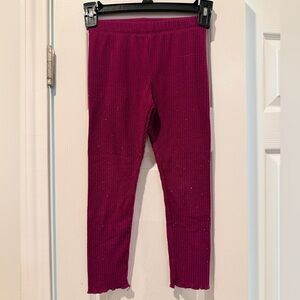 Jumping Beans Maroon Kids Leggings